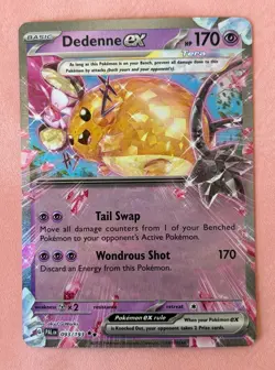 Dedenne ex~Cute Pink Pokemon ~Pretty in Pink & Pastel Gallery~Cute Pokemon Cards - Image 1