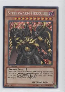 Steelswarm Hercules 1st Ed. YuGiOh Hidden Arsenal 6: Omega Xyz #HA06-EN017 - Image 1