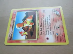Blaine's Charmander - 60/132- Common WOTC TCG—Gym Challenge Pokemon Card - Image 3