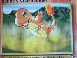 Blaine's Charmander - 61/132 - Common WOTC TCG—Gym Heroes Set Pokemon Card - Image 2