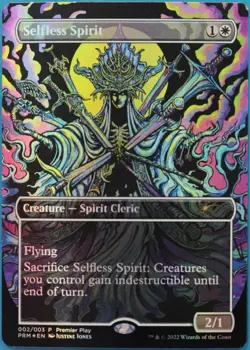 Selfless Spirit (RCQ Promo) FOIL NM MTG MAGIC CARD (513672) ABUGames - Image 1