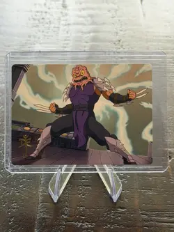 Krang & Shredder Art Card (Gold-Stamped Signature) MTG Art Series 31/54 TMNT - Image 1
