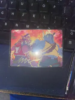 Bebop & Rocksteady Art Card (Gold-Stamped Signature) Art Series MTG - Image 2