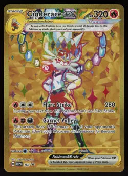 Cinderace ex 163 Sv: Scarlet & Violet Promo Cards Holo NM - Image 1