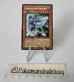 Elemental Hero Bubbleman EHC1-EN003 *VLP-NM* Limited Ed Secret Rare Yugioh Card - Image 1