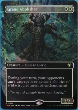 Grand Abolisher (Borderless) FOIL Commander Masters NM (513939) ABUGames - Image 1