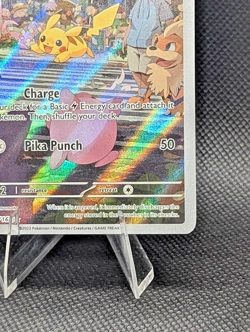 Pokemon TCG Pikachu Illustration Rare Holo 173/165 Scarlet & Violet 151 - Image 5