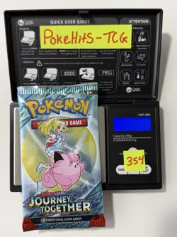 (HEAVY)🔥32.41g Pokemon TCG Journey Together Booster Pack Factory Sealed ✅ - Image 1