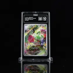 TAG PRISTINE 10 [990] 2023 Pokemon JP Sv1a-Triplet Beat Sprigatito #075 Art Rare - Image 1