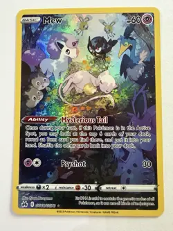 Pokemon TCG Mew GG10/GG70 Galarian Gallery Crown Zenith - Image 1