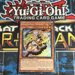 Yugioh! TCG - Dracotail Lukias - Collector’s Rare - Justice Hunters - JUSH-EN001 - Image 1