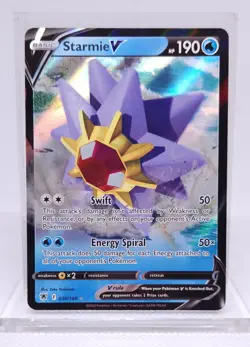 Pokemon Starmie V 030/189 Ultra Rare Holo SWSH10: Astral Radiance - Image 1