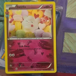 Pokemon Swirlix RC19/RC32 Generations Holo Uncommon HP60 English - Image 1