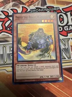Freed The Brave Wanderer IOC-EN014 25th Anniversary Super Rare Un NM GOAT Yugioh - Image 1