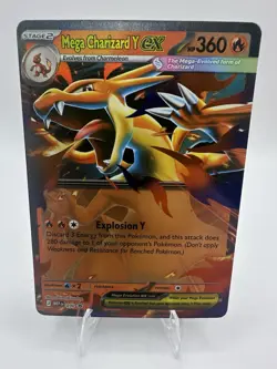 Mega Charizard Y ex 030 Black Star Promo - Mega Evolution Promo - Pokemon TCG - Image 1