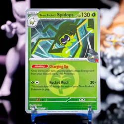 Team Rocket's Spidops - Ascended Heroes 019/217 - Reverse Holo - NM - Pokemon - Image 1