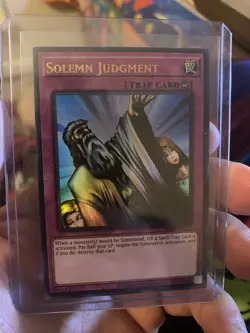 Yugioh Solemn Judgment MRD-EN127 Ultra Rare 25th Anniversary LP - Image 4