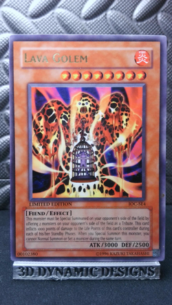| Yugioh Lava Golem IOC-SE4 Ultra Rare Invasion Of Chaos PL 🔥 | - Image 1