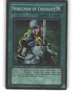 Nobleman of Crossout DB1-EN088 Super Rare Dark Beginning 1 Yu-Gi-Oh MP - Image 1