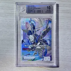 Gundam Aerial Rebuild (LR++) - Newtype Rising (GD01) (Beckett pristine 10) - Image 1