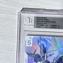 Gundam Aerial Rebuild (LR++) - Newtype Rising (GD01) (Beckett pristine 10) - Image 3
