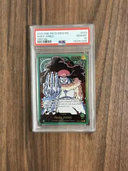 2025 One Piece EB02 Anime 25th EN Special #020 Hody Jones PSA 10 GEM MINT - Image 1