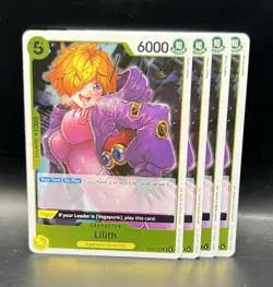Lilith EB03-058 R Extra Booster: One Piece Heroines Edition Playset X4 - Image 1