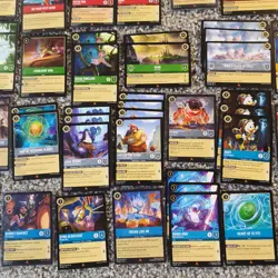 Disney Lorcana Into The Inklands Rare Lot Of 90 Non Foil NM Queens Castle, Simba - Image 5