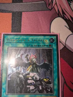 YUGIOH FORBIDDEN DROPLET ULTIMATE RARE GERMANOP16-EN003/DE003 x3 PLAYSET - Image 4