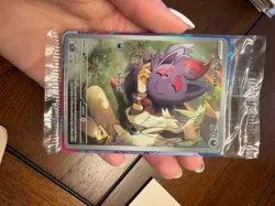 N's Zorua 189 Sv: Scarlet & Violet Promo Cards Holo- SEALED IN BAG - Image 1