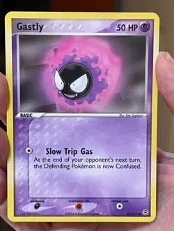 POKEMON GASTLY 63/112 COMMON FIRERED & LEAFGREEN NM CARD - Image 1