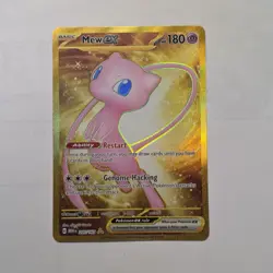 Pokemon Mew ex 205/165 Scarlet & Violet 151 Full Art Holo Double Rare Card - Image 1