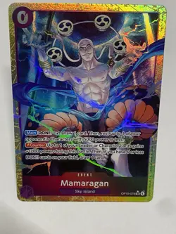 Mamaragan OP15-078 ALT ART SR One Piece Card Game Sky Island AA Near Mint Foil - Image 1