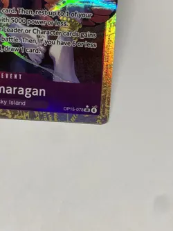 Mamaragan OP15-078 ALT ART SR One Piece Card Game Sky Island AA Near Mint Foil - Image 3