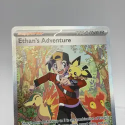 Pokemon Ethan's Adventure Sv10 Destined Rivals Rare Holo 236/182 Card NM - Image 2