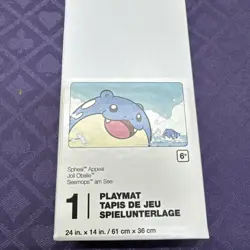 New Pokemon Center Exclusive TCG Card Game Spheal Appeal Playmat Play Mat - Image 3