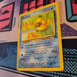 Psyduck 53/62 Fossil Regular Pokemon card - Image 3