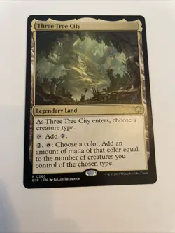 Magic the Gathering Three Tree City Bloomburrow Legendary Land 0260 Regular Card - Image 4