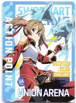 Action Point Card UE07BT/SAO-1-AP04 Normal Union Arena: Sword Art Online - Image 1