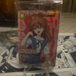 Asuka Langley (Winner) C Foil Evangelion Union Arena Promo Card EVA-1-010 Sealed - Image 1
