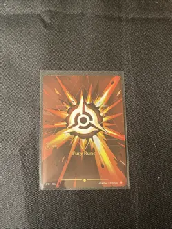 Fury Rune Alt Art English Rune Card - Image 1