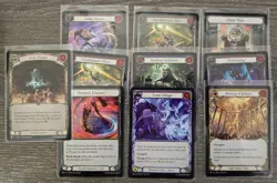 Flesh & Blood Compendium of Rathe Majestic 9 card lot #1 Swordmaster's Shine - Image 1