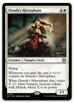 Elenda's Hierophant #71 (NM) Lost Caverns of Ixalan LCC Magic MTG - Image 1