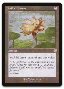 Gilded Lotus #17 (NM) Brothers' War BRR Magic MTG - Image 1