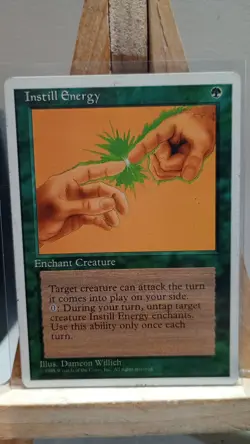INSTILL ENERGY x1 mtg Very Light Play 4th Edition 2 - Image 1