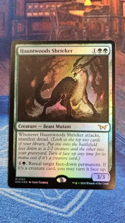Hauntwoods Shrieker Duskmourn: House of Horror Foil Mythic - Image 1