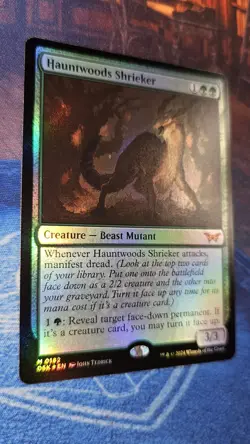 Hauntwoods Shrieker Duskmourn: House of Horror Foil Mythic - Image 2