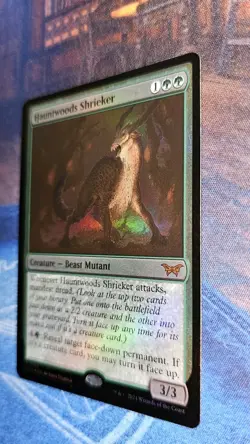 Hauntwoods Shrieker Duskmourn: House of Horror Foil Mythic - Image 3