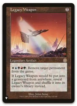 Legacy Weapon #137/143 (NM) List Reprints LIST LIST Magic MTG - Image 1