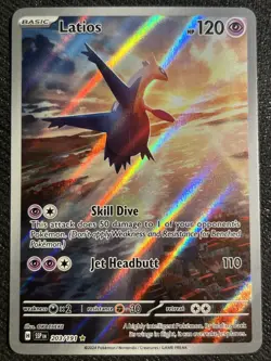 Pokemon Latios 203/191 Sv08: Surging Sparks Holo - Image 1